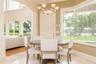 breakfast nook in the kitchen