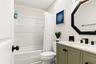 "A" Hall bath