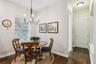 Eat In Kitchen and Entrance to Garage