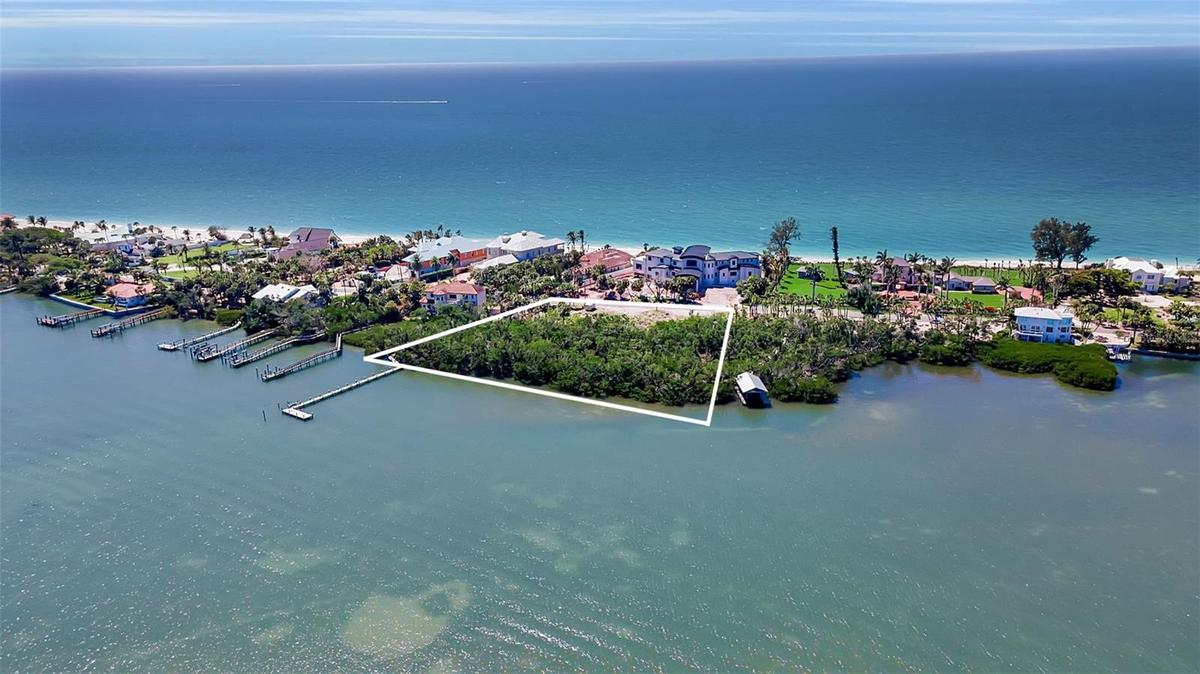 Bayfront with dock
