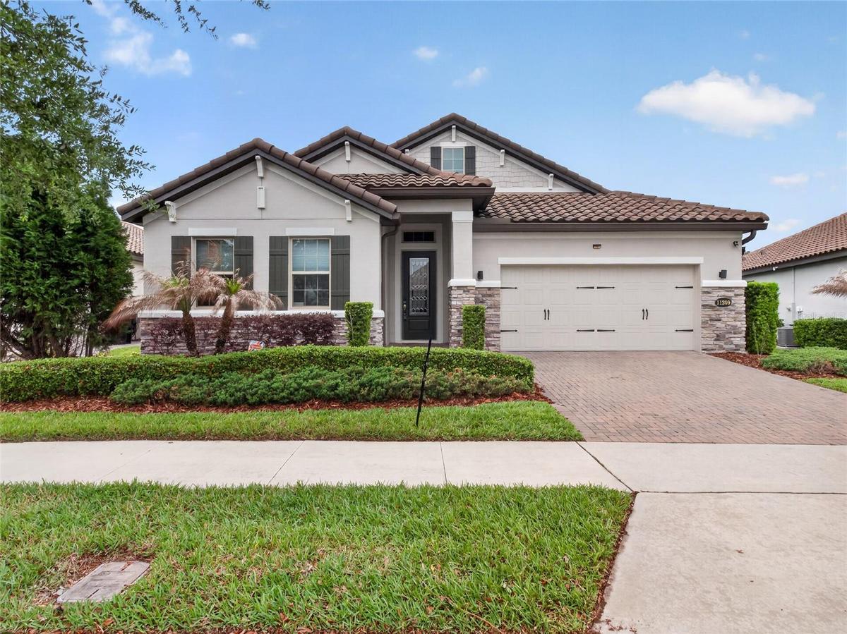 Landscaped Front Yard