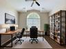 Virtually Staged bedroom 3 as an office