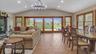 Beautiful family room with dining.