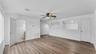 Bonus room with half bath