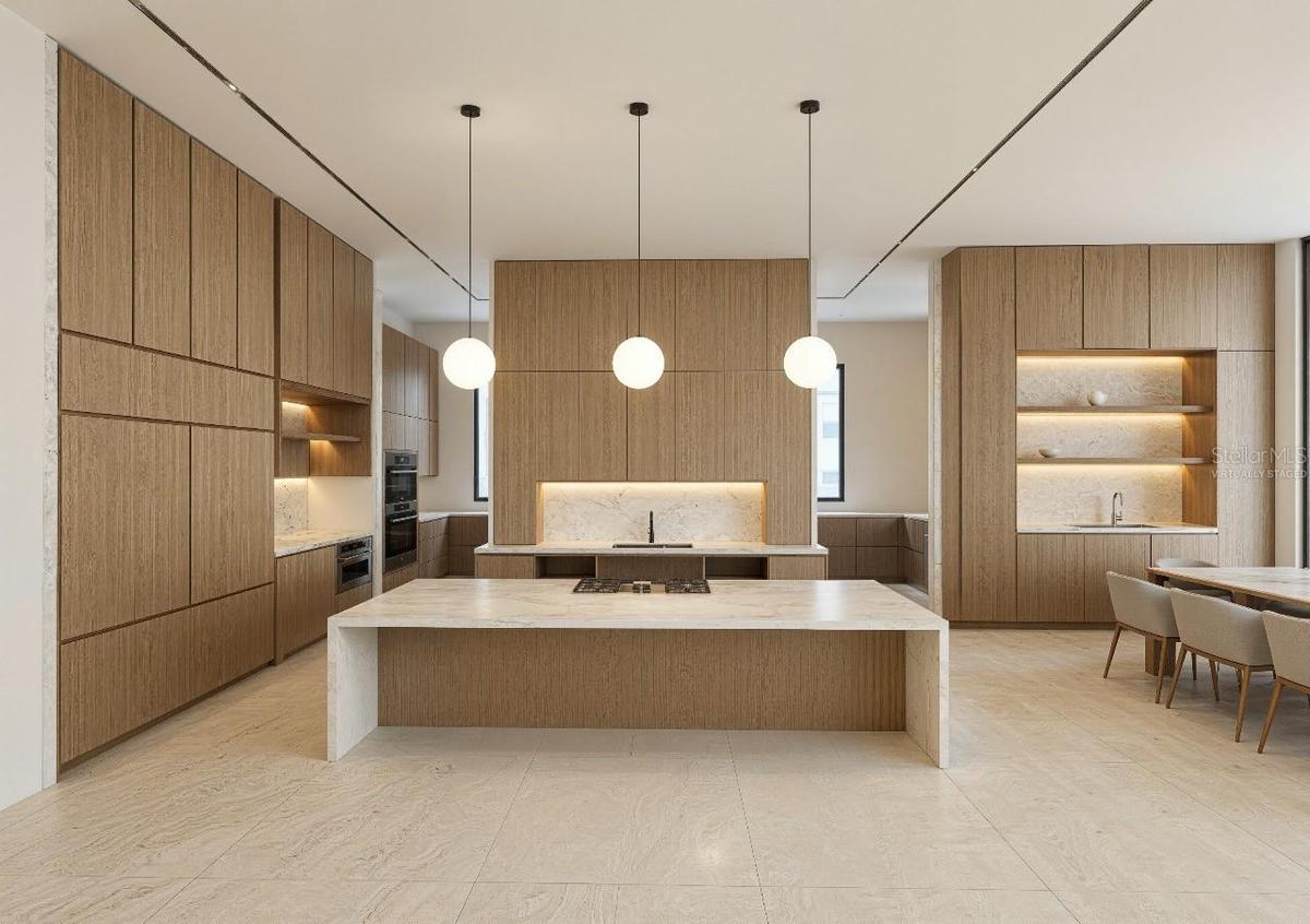 Kitchen Rendering - Virtually Staged