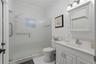 THIS IS THE PRIVATE 3RD BEDROOM'S BATH WITH A WALK IN SHOWER