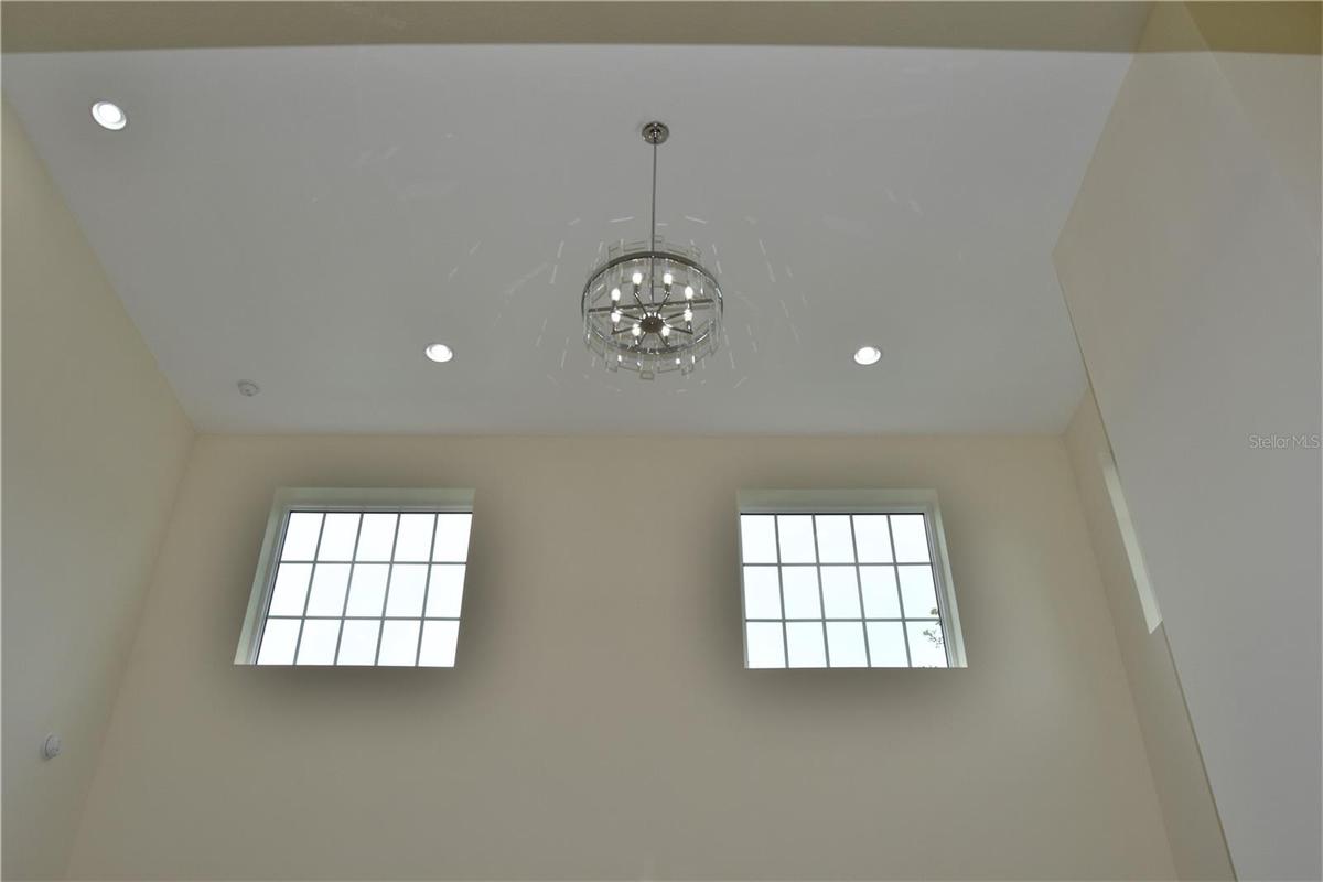 Soaring ceiling heights