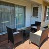 Paved patio