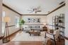 Virtually Staged Living room