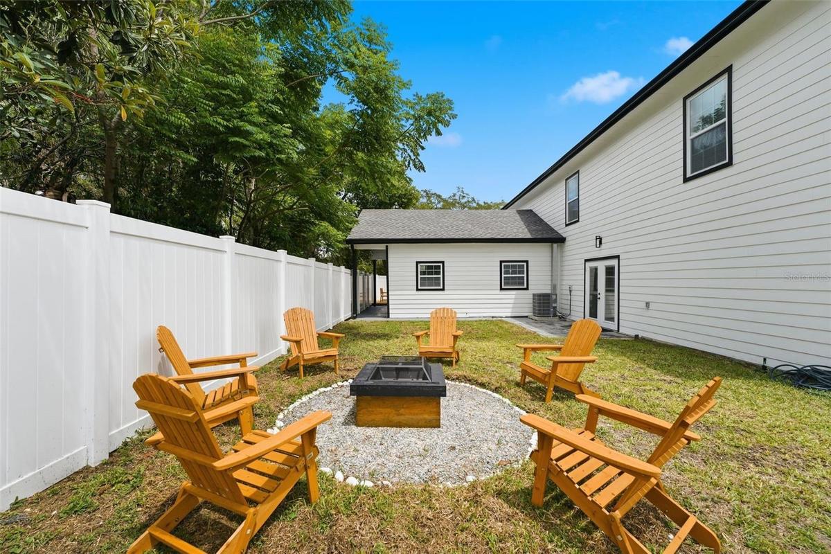 Fire pit - Backyard