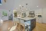 Kitchen featuring a spacious island and premium appliances