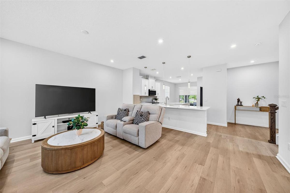 Open plan living