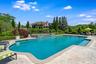 Pool with main house view