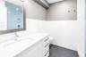 Full Bath 2 fully updated with modern wall mount toilet and glass Shower