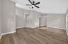 Entrance, formal living & dining room