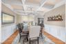 Formal DR w/coffered ceilings