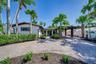 Waterfront Home | Modern Entry & Paver Driveway | South Florida