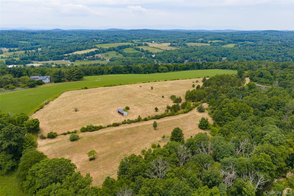 Recently mowed area -the top field could be a perfect house site