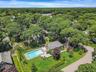 Drone / aerial view of a heavily wooded area