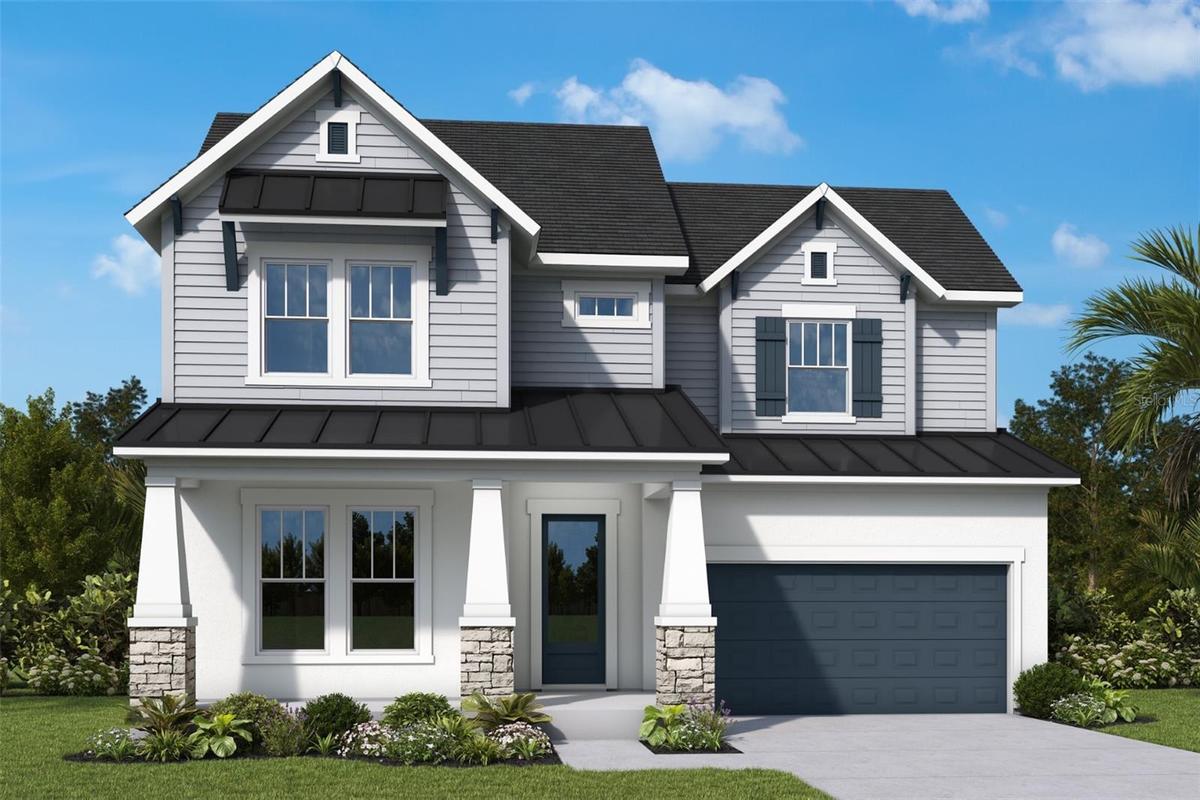 Front Exterior Rendering **Paint Colors May Vary
