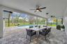 Patio virtually staged