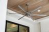 The covered lanai has wood ceilings, recessed lighting and oversized ceiling fans.