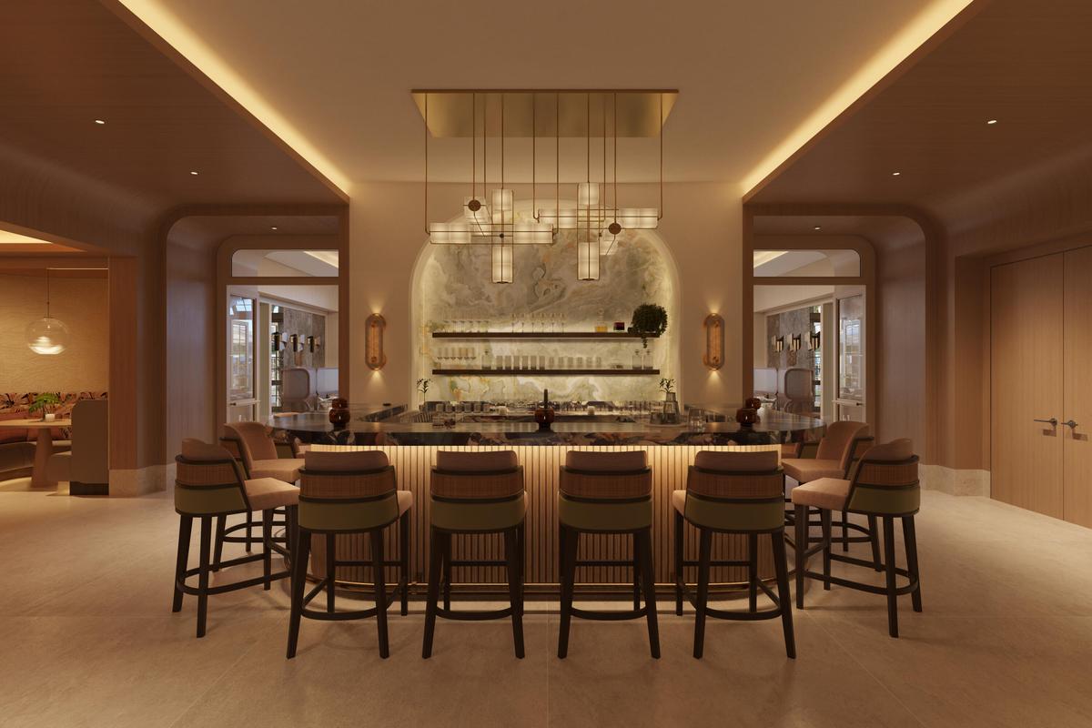 Cocktail Lounge Rendering