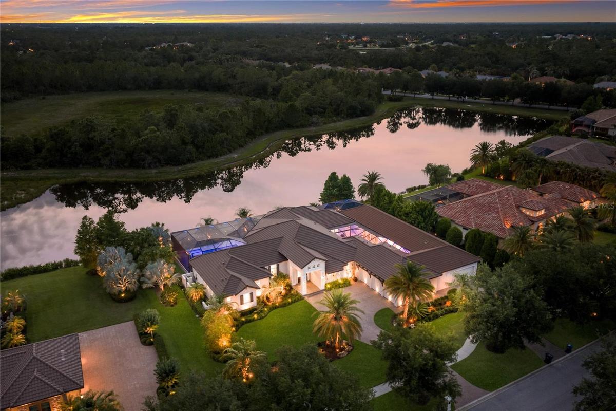 Almost 6000sf on one level with water view