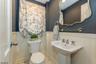 1st floor powder room