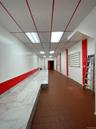 Below grade area with a paneled ceiling