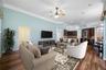 Virtually Staged Family Room