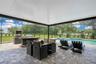 Paver Deck, Screened, Salt Water Pool and Spa, Both Gas Heated, Water and Fire Feature