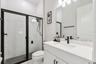 Guest Bathroom with Upgraded Step-in Shower