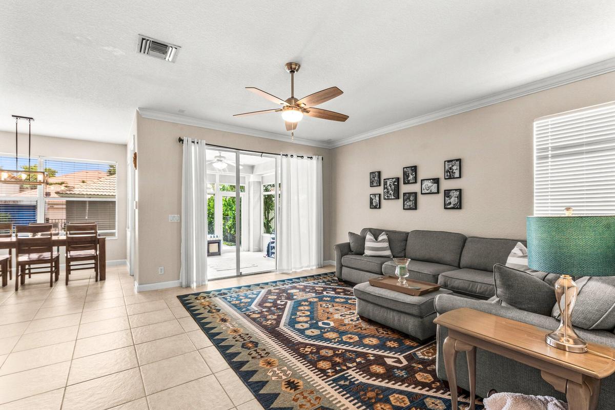 Family Room to Backyard ~ 8215 Calterra