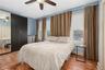 Large primary bedroom wth two closets