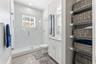 Full Bathroom Downstairs with Large Walk-in Shower with Rainfall Showerhead and Handheld