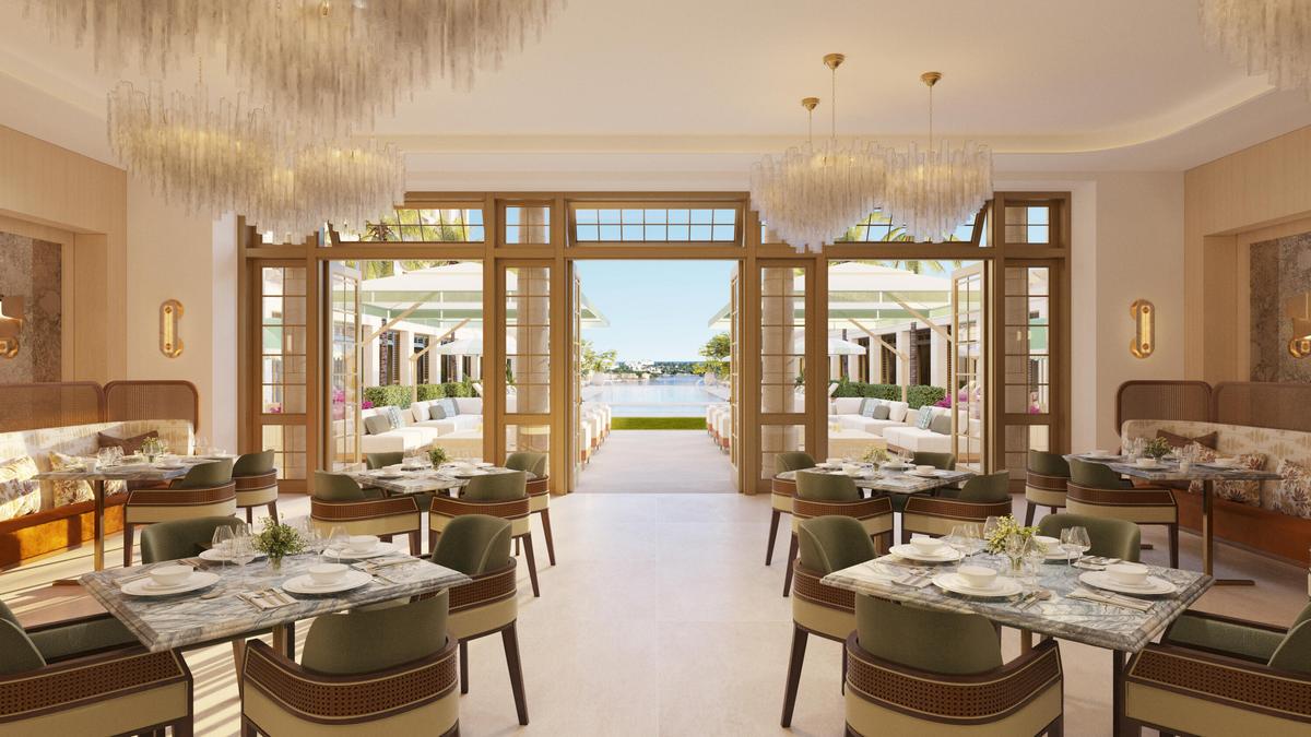 Interior Dining Room Rendering