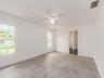 Primary bedroom off kitchen/ living area. With private ensuite