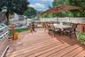 Large deck and patio
