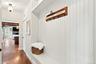 Backhall mudroom by garage entrance