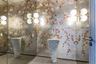 Hand Painted wall paper and custom sink