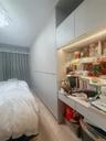Bedroom featuring light wood-type flooring