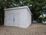 Brand new and huge Shed to halp you organize the refuse and recylce bins.