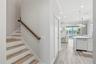 Head upstairs to the level featuring three bedrooms