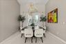 Formal Dining with custom lifghting