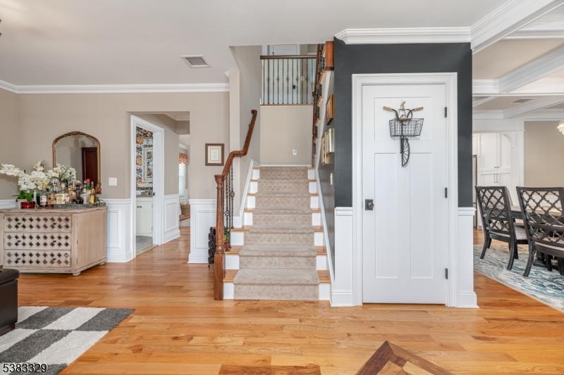 Welcoming entry foyer