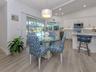 The dinette space is perfect for casual dining
