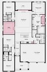 Floor Plan - Additional Highlights Include: Tray ceiling package, whole house 8' interior doors, study in place of flex, deluxe primary bathroom, outd