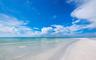White-sand beaches