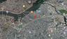 Aerial overview of property's location